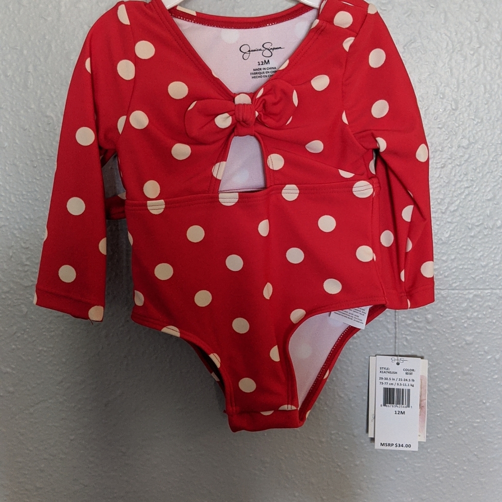 New Jessica Simpson swimming set